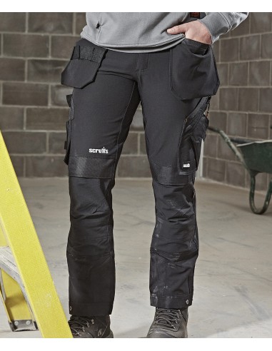 SCR-S438-GRS-Pantalon Scruffs Pro Flex Plus Holster